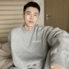 ESSENTIALS 맨투맨 가슴 로고 남녀공용 FEAR OF GOD