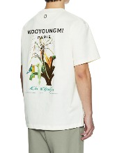 우영미 WYM 컬러 체인지 릴 플라워  반팔 티셔츠 시즌3