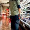 WTAPS 백로고 라운드넥 반팔 티셔츠