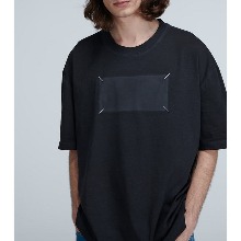 메종마르지엘라 스퀘어 프린트 반팔 티셔츠