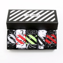 OFFWHITE 오프화이트 23FW 남성양말 5종 세트