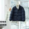 JIL SANDER 질샌더 콘트라스트 다운재킷