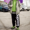 SUPREME 슈프림 22FW 사틴 아플리케 스웨트팬츠