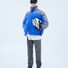 ADER ERROR 아더에러 블루그레이 패딩자켓