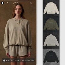 FOG FEAR OF GOD  신상 전면로고 폴로 티셔츠