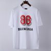 BALENCIAGA 발렌시아가 더블B 전면로고 반팔티셔츠