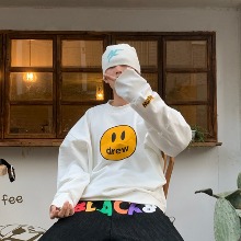 DREW HOUSE LIVE 드류하우스 스마일 풀오버 맨투맨