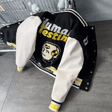 Human Made x ASAP 라키 휴먼 테스팅 바시티 자켓