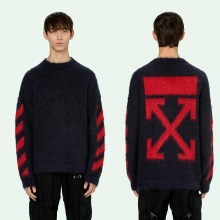 OFFWHITE  그라데이션 앙고라 니트 스웨터