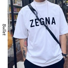 FOG x Zegna 터틀 넥 반팔 티셔츠