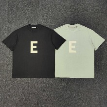 피오갓 FOG   E 전면로고 루즈 라운드넥  반팔 티셔츠