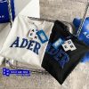 ADER ERROR  2023 신상 데님 블루패치로고  반팔 티셔츠