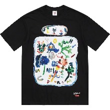 SUPREME x 요지야마모토 프린팅 반팔티셔츠