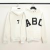 피오갓 ABC 전면로고 후드티셔츠 남녀공용