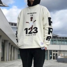 RRR123 FOG 콜라보레이션 베이비엔젤 프린트 티셔츠