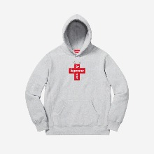 SUPREME 23FW 슈프림 크로스 박스로고  후드티셔츠