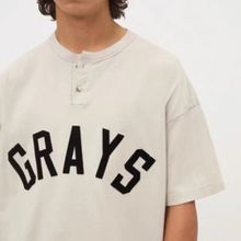 피오갓 에센셜 GRAYS 풀오버 티셔츠 남녀공용
