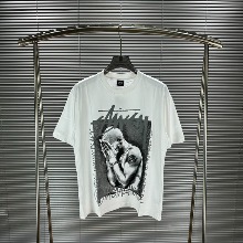 STUSSSY x 메탈헤즈드 30주년 프린팅 반팔티셔츠