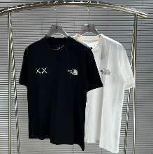 KAWS X 노스페이스 콜라보 반팔티셔츠