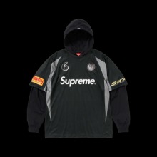 SUPREME 슈프림 후드 사커 셋업(저지, 반바지)