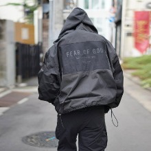 피오갓 fear of god 식스콜렉션 루즈핏 후드집업 바람막이