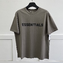 피오갓 에센셜 Essentails 전면 기본로고 반팔티셔츠