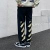OFF WHITE 루즈핏 캐주얼 팬츠 백포인트