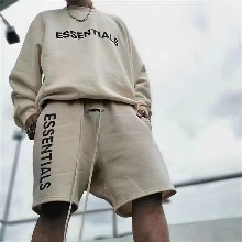 피오갓 FOG  에센셜 사이드라인 로고 반바지