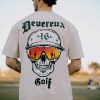 Devereux Golf 스컬 백로고 크루넥 반팔티셔츠