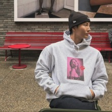 슈프림 x 케이트 모스 후드 스웨트셔츠 - 24FW