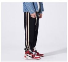 피오갓 FOG AMIRI 스트라이프 세미와이드 팬츠