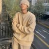 DREW HOUSE 스마일로고 와플 맨투맨