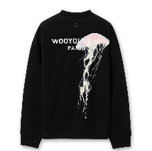 우영미 WYM 야광 젤리피쉬 스웨트 맨투맨