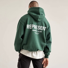 리프레젠트 REPRESENT 피오갓 백로고 후드티셔츠 긴팔 남녀공용