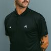 MALBON GOLF 더블 로고 피케 셔츠