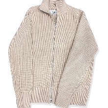 메종마르지엘라 하이넥 울 코트 19AW 니트(베이지)