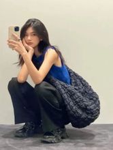 코스 제니가방 퀄팅백 구름숄더백 스몰, 오버사이즈