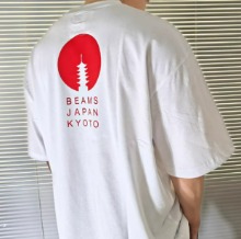 BEAMS JAPAN 빔스 재팬 도쿄 백로고 반팔티셔츠