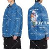 우영미 WYM 플라워 데님 셔츠