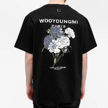 우영미 WYM 컬러 체인지 릴 플라워  반팔 티셔츠 시즌2