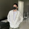 마르지엘라 MM6 4각 스티치 가슴 포인트 긴팔 티셔츠