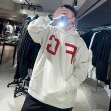FOG ESSENTIALS 빅 FG 후드 티셔츠