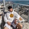 drew 드류하우스 스마일로고 후드티셔츠2 긴팔 남녀공용