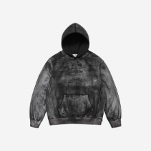 Supreme x MM6 Maison Margiela Foil Box Logo Hooded Sweatshirt 블랙 - 24SS