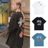 STUSSY 스투시 낙화 로고 반팔티셔츠
