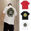 STUSSY 스투시 더블SS 로고 반팔티셔츠