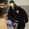 DREW HOUSE 스마일로고 후드집업
