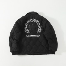 CHROME HEARTS 크롬하츠 크로스 레더 포인트 패딩