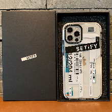 CASETIFY 바코드 프린팅 아이폰  실리콘 폰케이스